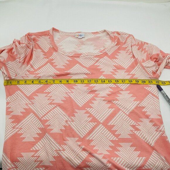 Lularoe Julia Dress Straight Midi Maxi 3XL Geo Casual Colorful Comfy Workwear - Picture 11 of 12